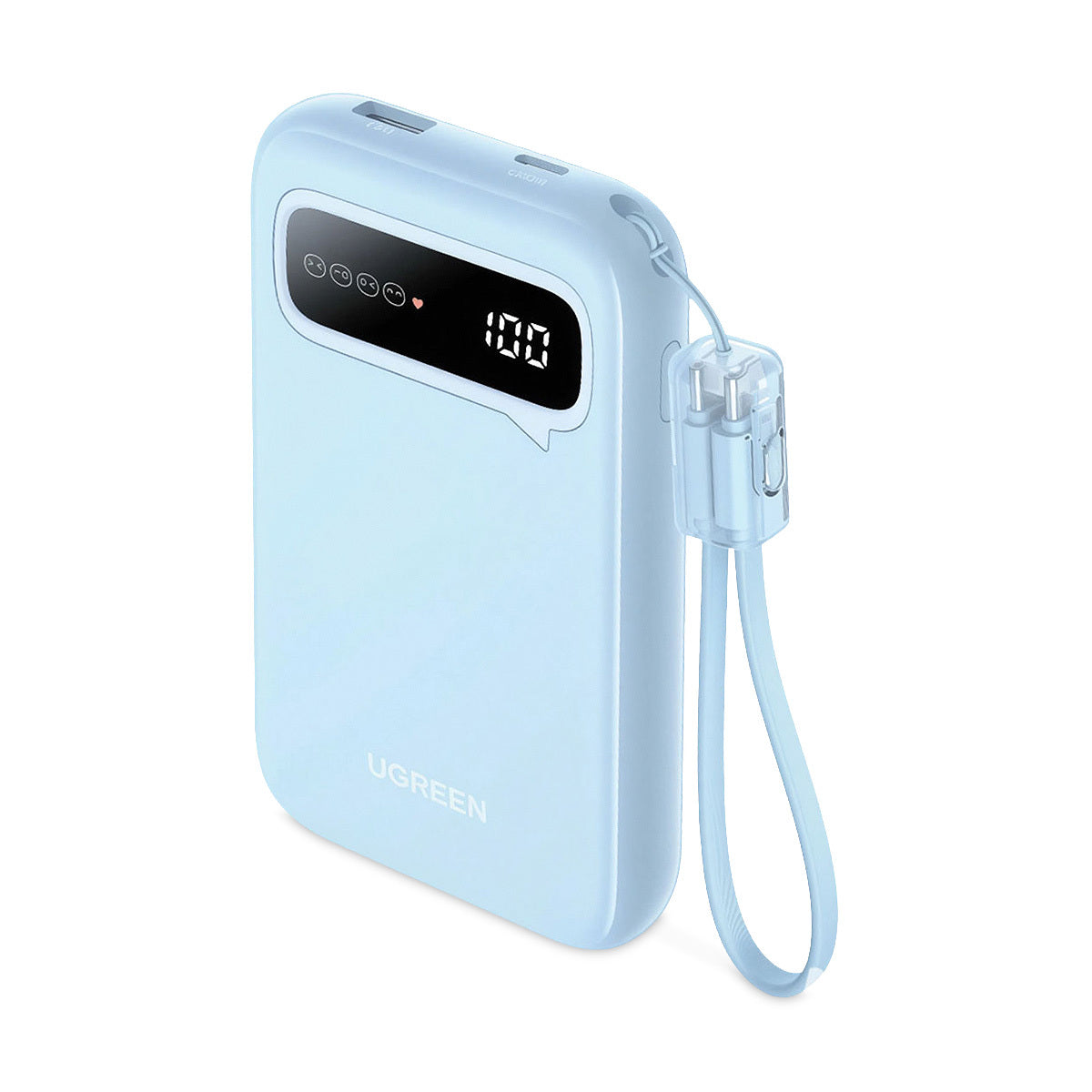 Power Bank Mini Ugreen Carga Rápida 10000 mAh Azul